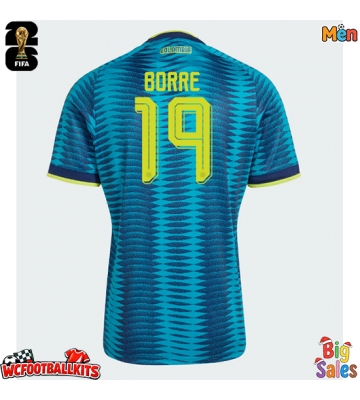 Colombia Rafael Santos Borre #19 Replica Away Stadium Shirt World Cup 2026 Short Sleeve